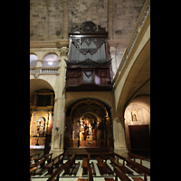 Palma de Mallorca, Sant Agusti / Iglesia de Ntra. Sra. del Socorro, Orgel mit Seitenschiff