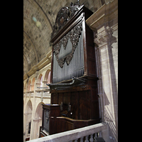 Palma de Mallorca, Sant Agusti / Iglesia de Ntra. Sra. del Socorro, Orgel von der rückwärtigen Empore aus gesehen