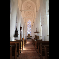 Hamburg, Hauptkirche St. Katharinen, Innenraum in Richtung Chor