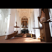 Hamburg, Hauptkirche St. Katharinen, Chororgel und Hauptorgel