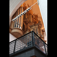 Hamburg, Hauptkirche St. Katharinen, Hauptorgel vom Seitenschiff aus gesehen