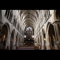 Paris, Saint-Sverin, Innenraum in Richtung Orgel