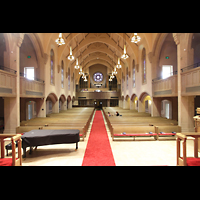 Denver, Montview Boulevard Presbyterian Church, Innenraum in Richtung Orgel