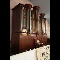 New York City, St. Paul's Chapel (Trinity Parish), Orgel seitlich