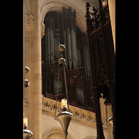 New York City, Episcopal Cathedral of St. John-The-Divine, Blick vom Chorumgang zur Orgel