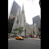 New York City, St. Patrick's Cathedral, Außenansicht