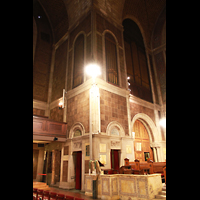 New York City, St. Bartholomew's Episcopal Church, Pfeifen im Chorraum
