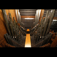 Philadelphia, Irvine Auditorium ('Curtis Organ'), Pfeifen im Schwellwerk
