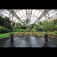 Kennett Square, Longwood Gardens - Ballroom, Gewchshaus vor dem Ballroom