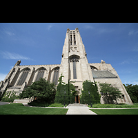 Chicago, University, Rockefeller Memorial Chapel, Seitenansicht
