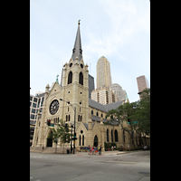 Chicago, Cathedral of the Holy Name, Außenansicht