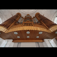 Dresden, Kreuzkirche, Orgel von der unteren Empore aus gesehen