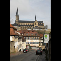 Bamberg, St. Michael, Ansicht von St. Jakob aus