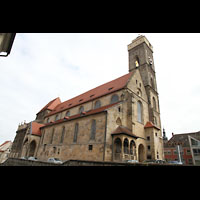 Bamberg, Pfarrkirche Unserer Lieben Frau, Gesamtansicht von der Seite
