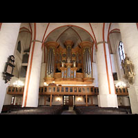 Hamburg, St. Jacobi, Schnitger-Orgel und Kemper-Orgel (links)