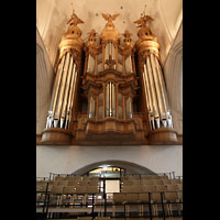 Hamburg, Hauptkirche St. Katharinen, Sngerempore und groe Orgel