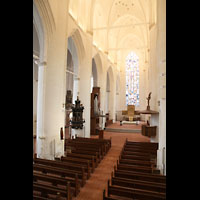 Hamburg, Hauptkirche St. Katharinen, Blick von der Sngerempore zur Chororgel