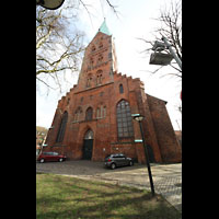 Lbeck, St. gidien, Fassade mit Turm