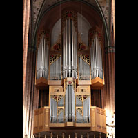 Lbeck, St. Marien, Totentanzorgel im Chorraum