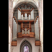 Lübeck, St. Marien, Große Orgel an der Westwand
