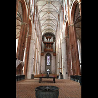 Lübeck, St. Marien, Blick vom Chor zur großen Orgel