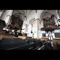 Lübeck, St. Jakobi, Große und kleine Orgel