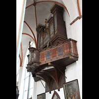 Lübeck, St. Jakobi, Stellwagen-Orgel mit Empore