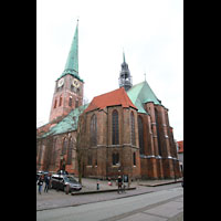 Lübeck, St. Jakobi, Außenansicht