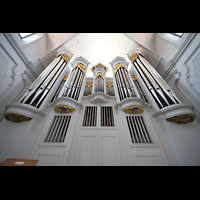 Kempten, St. Mang, Orgel perspektivisch