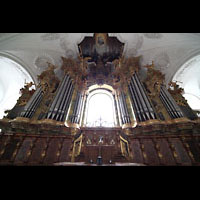 Irsee, St. Peter und Paul (ehem. Abteikirche), Orgelprospekt