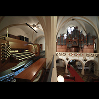 Berlin, St. Afra, Institut St. Philipp Neri, Spieltisch und Orgel