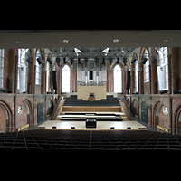 Neubrandenburg, Konzertkirche St. Marien, Konzertsaal in Richtung Orgel