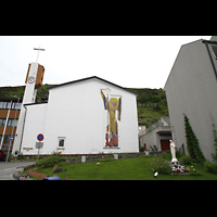 Hammerfest, St. Mikael, Außenansicht, Fassade