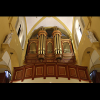 Bergen, St. Paul, Orgelempore