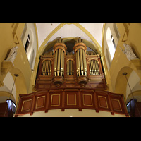Bergen, St. Paul, Orgelempore