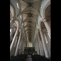 Erfurt, Predigerkirche, Hauptschiff mit Lettner