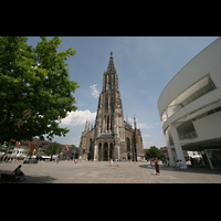 Ulm, Münster, Münsterplatz und Turm