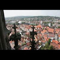 Ulm, Münster, Aussicht vom Turm