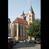 Esslingen, Stadtkirche St. Dionys, Chorraum und Türme