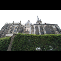 Aachen, Dom St. Marien, Seitenansicht