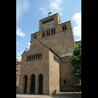 Minden, Dom St. Peter und Gorgonius, Eingangshalle und Fassade