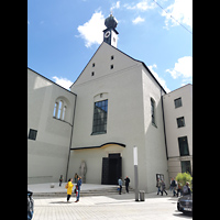 Passau, Marianische Votivkirche, Auenansicht - Fassade