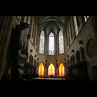 Colmar, Église Collégiale Saint-Martin, Chor mit Chororgel