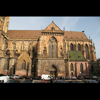 Colmar, glise Collgiale Saint-Martin, Seitenansicht