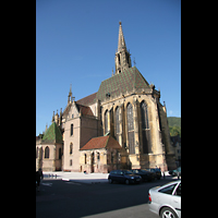 Thann, Église Collégiale, Seitenansicht
