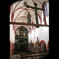 Brandenburg, Dom St. Peter und Paul, Triumphkreuzgruppe und Orgel
