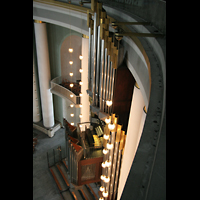 Berlin, St. Hedwigs-Kathedrale, Orgel von oben (bis 2019)