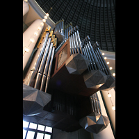 Berlin, St. Hedwigs-Kathedrale, Orgel von unten (bis 2019)
