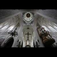 Antwerpen (Anvers), Onze-Lieve-Vrouwekathedraal, Vierung mit Gewölbe und Kuppel