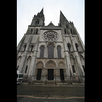 Chartres, Cathédrale Notre-Dame, Fassade